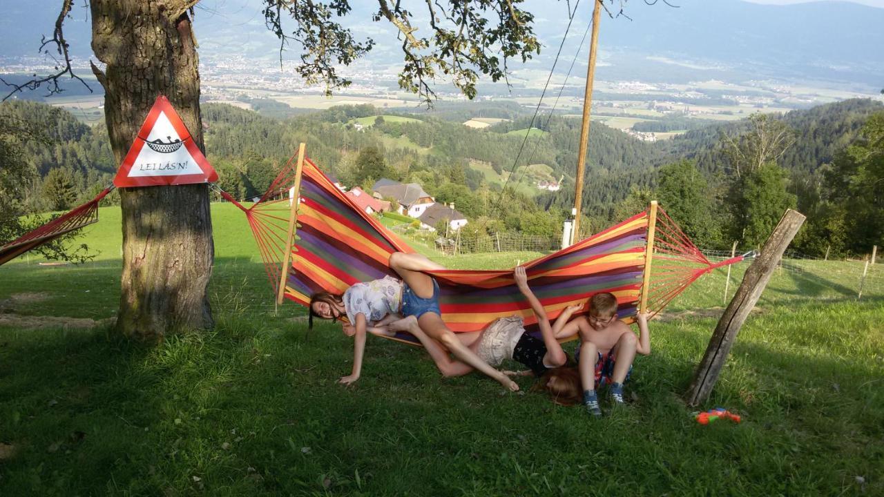 Lindlhof Fam. Taferner Villa Sankt Andrä Eksteriør billede